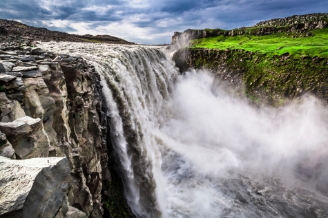 The Powerful Waterful Of Dettifoss