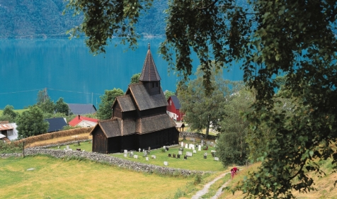 A 12th-Century Stave Church At Ornes