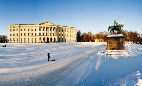 Winter Scenes Over Oslo  