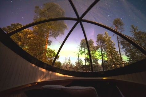 A Night In An Aurora Bubble 