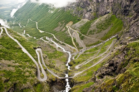 Winding Hairpin Bends 