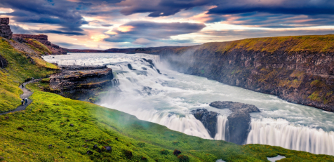 Gulfoss Waterfall