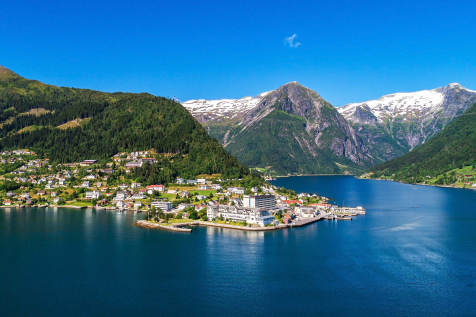 Picturesque Village of Balestrand