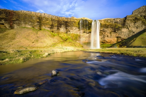 Summertime At Seljalandsfoss