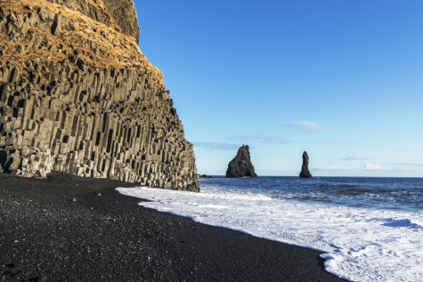 The Famous Black Sand Beaches