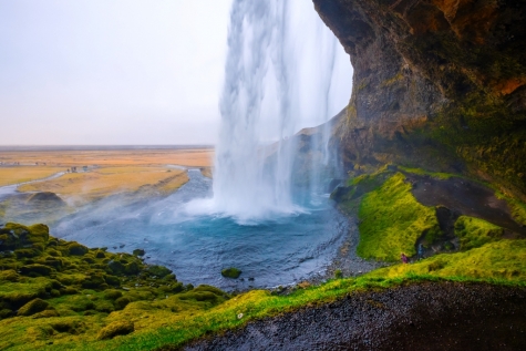 A Summers Day By Seljalandsfoss