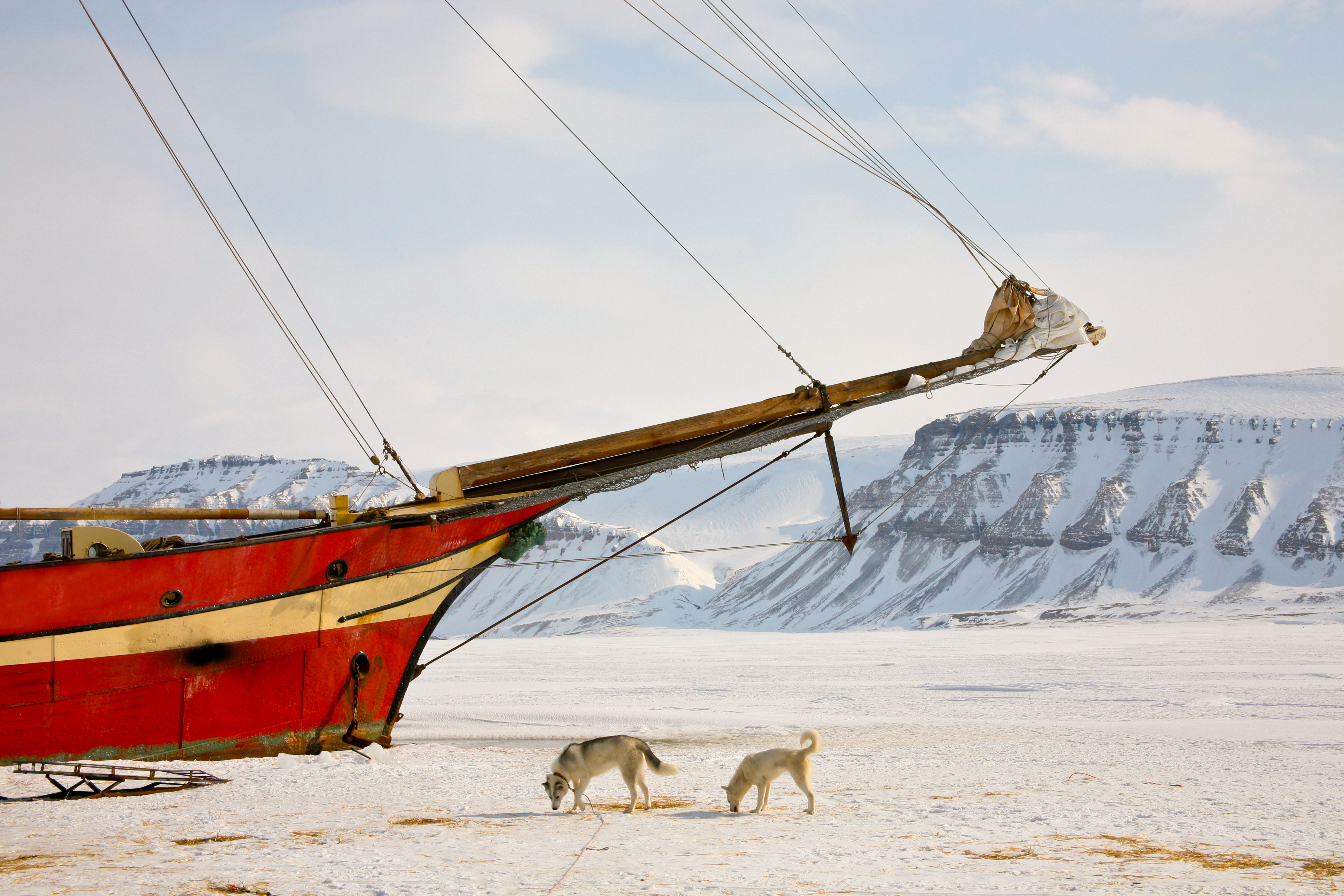 Ship In The Ice - Spitsbergen 